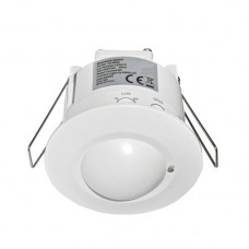 Ανιχνευτής Κίνησης Ψευδοροφής Μικροκυμάτων 6A 230V 360° Λευκός IP20 10-5002